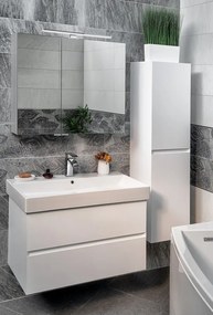 Sapho Sapho, Kúpeľňový set FILENA 85, biela, KSET-060