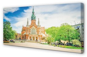 Obraz na plátne Katedrála Krakow 100x50 cm