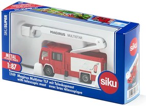 SIKU Super – hasiči Magirus Multistar s teleskopickou plošinou