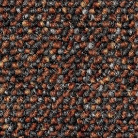 Associated Weavers, Metrážny koberec Nero 84, na mieru, šíře 3m,4m,5m, hnedá, filc, chodba / predsieň