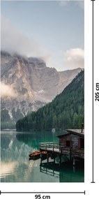 Fototapeta na dvere - Lake Prags (95x205cm)