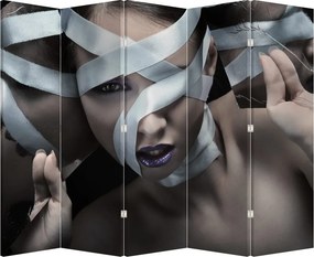 Paraván - Žena so stuhou (210x170 cm)