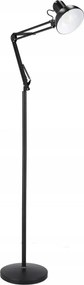 Stojacia lampa 1xE27/40W/230V čierna