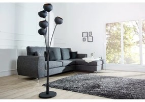 Stojaca lampa 37004 Čierna  - Komfort-nábytok