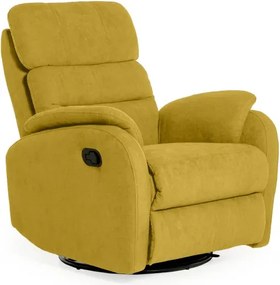 Kreslo ELEGANT 3 polohovacie, žltá (soro 40)