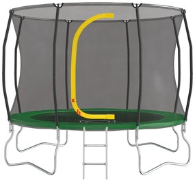 CRIVIT Záhradná trampolína s bezpečnostnou sieťou, 305 cm (850000251)