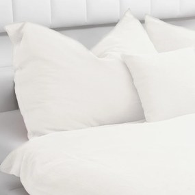 Biante Detské mušelínové posteľné obliečky do postieľky Nature MSN-082 Krémovo biele Do postieľky 90x140 a 50x70 cm