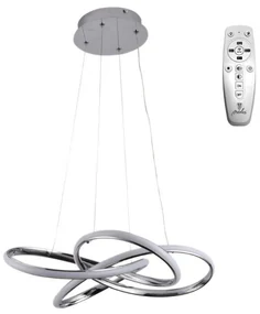 Moderné svietidlo NEDES LED svietidlo + diaľkový ovládač 65W J4332/CH