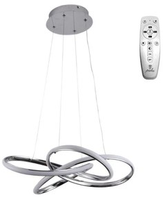 Moderné svietidlo NEDES LED svietidlo + diaľkový ovládač 65W J4332/CH