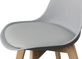 Jedálenská stolička Blake, šedá