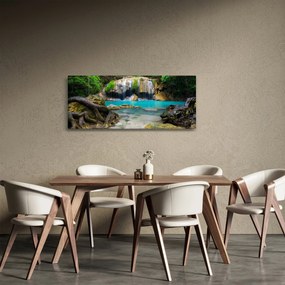 Obraz vodopádov (120x50 cm)