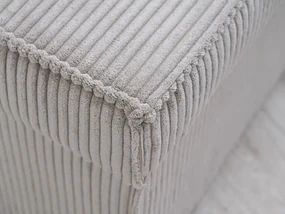 Čierny taburet SMART COSARO s úložným priestorom 65x65 cm