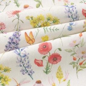 Goldea oválny obrus valencia - rozkvetlá lúka 140 x 280 cm