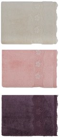 Soft Cotton Osuška STELLA s čipkou 85x150cm