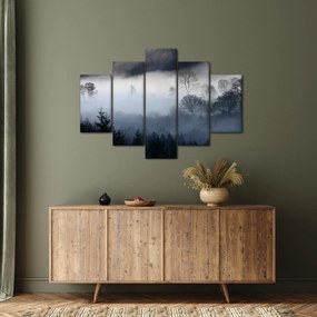 Obraz hmly nad lesom (150x105 cm)