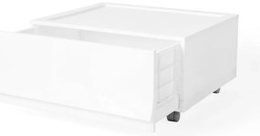 Modulárny úložný box Wave Snow s kolieskami 54,6 x 43,4 x 22 cm