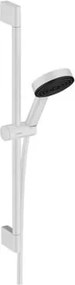Sprchový set Hansgrohe Pulsify Select na stenu matná biela 24161700
