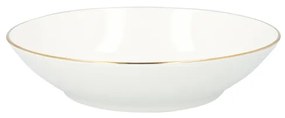 Hlboký tanier AURO so zlatým okrajom 992012