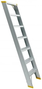 ALVE Rebrík hliníkový jednodielny stupačkový 9912 PROFI PLUS FORTE
