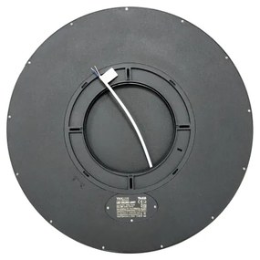 LED stropné svietidlo LED/40W/230V 3000/4000/6500K pr. 50 cm čierne