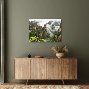 Sklenený obraz - National Park Zhangjiajie, Čína (70x50 cm)