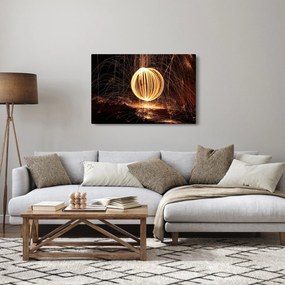 Obraz svetelnej gule (90x60 cm)