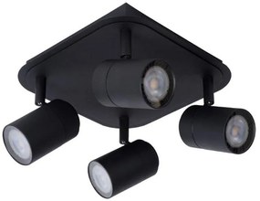 LUCIDE 26958/20/30 LENNERT stropné bodové svietidlo 4x5W/GU10 matná čierna