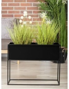 Stojan na kvety 50x64 cm čierna