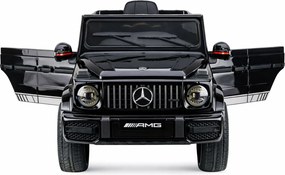 LEAN CARS Elektrické autíčko Mercedes AMG G 63 čierne lakované