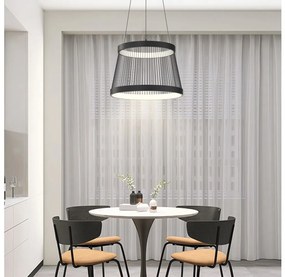 ONLI - LED Luster na lanku MATE LED/40W/230V 4000K čierna