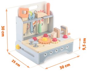 Drevená dielňa s náradím RK-877 Ricokids