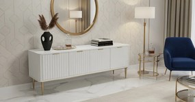 TV stolík Stilig ST709 200 cm biely/zlatý