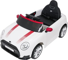 Elektrické autíčko Mini Cooper biele