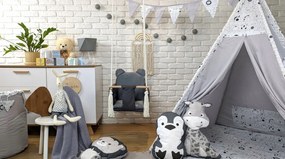 Detská hojdačka LULLABY - GRAFITOVÁ