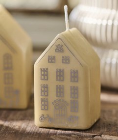 Ib Laursen Dekoratívna sviečka House 9 cm