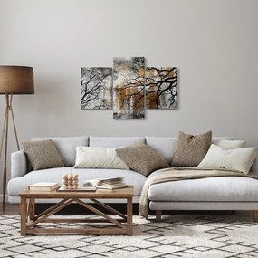 Obraz - Siluety stromov (90x60 cm)
