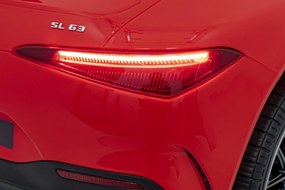 Ramiz Detské elektrické auto Mercedes Benz AMG SL63 Červené