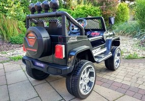 LEAN CARS Elektrické autíčko Jeep S2388 čierne 4x45W