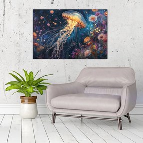 Obraz - Magická medúza (90x60 cm)