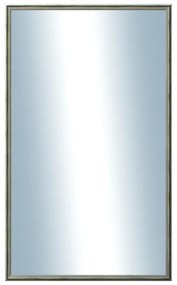 DANTIK - Zrkadlo v rámu, rozmer s rámom 60x100 cm z lišty Y-ka čierna linka (3125)