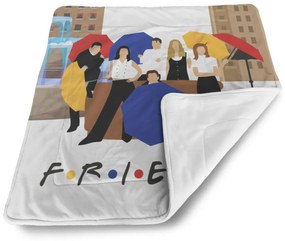Sablio Deka pre bábätko Seriál Priatelia FRIENDS Gauč pri fontáne - 80x100 cm