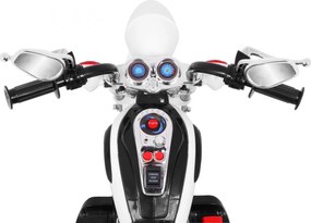 Ramiz Chopper NightBike Biela