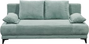 XXXLutz ROZKLADACIA POHOVKA, textil, pastelová zelená MID.YOU - Sedačky - 002220023902