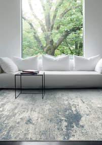 Osta, Kusový koberec Origins 50003 / F920, 250x350, modrá, chodba / predsieň