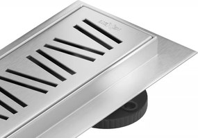 Mexen Flat M22 lineárny odtok 50 cm, inox - 1029050-15