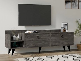 TV stolík/skrinka Bukumi (antracit) . Vlastná spoľahlivá doprava až k Vám domov. 1095569
