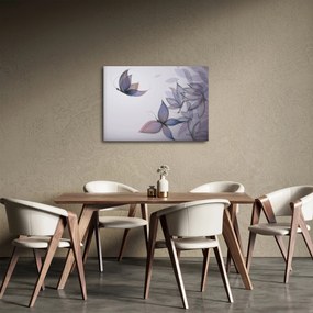 Obraz - Kreslené motýle (70x50 cm)