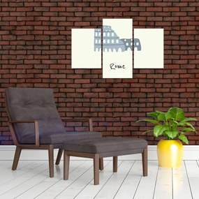 Obraz - Mestá Európy N⁰2 (90x60 cm)