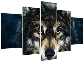 Obraz - Vlk (150x105 cm)