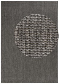 Hanse Home, Kusový koberec Meadow 102729 Anthracite – na von aj na doma, 160x230, šedá, chodba / predsieň